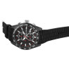 Montre Homme Elite bracelet silicone noir chronographe
