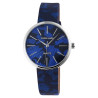 Montre Femme bracelet cuir synthétique noir Excellanc
