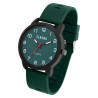 Montre Classix Homme bracelet silicone vert cadran vert