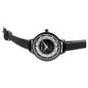 Montre Femme bracelet cuir synthétique noir Excellanc