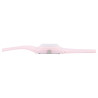 Montre Femme bracelet silicone rose Q&Q cadran blanc