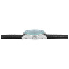 Montre Homme Excellanc bracelet cuir noir cadran vert