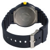 Montre Homme Q&Q bracelet plastique bleu cadran bleu
