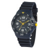 Montre Homme Q&Q bracelet plastique bleu cadran bleu