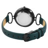 Montre Femme bracelet cuir synthétique vert Akzent cadran vert
