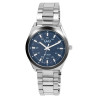 Montre Homme Q&Q bracelet acier inoxydable argenté Q80B-002PY