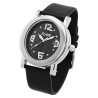 Montre Homme Flair bracelet cuir véritable noir