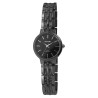 Montre Femme Akzent bracelet métal gris cadran noir