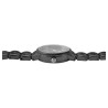 Montre Femme Akzent bracelet métal gris cadran noir