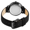 Montre Femme Raptor bracelet cuir véritable noir sookie 34 mm