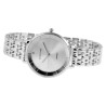 Montre Femme bracelet métal argenté Excellanc cadran argenté 35 mm