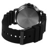 Montre Homme Q&Q bracelet silicone noir 44 mm