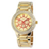 Montre Excellanc Femme bracelet métal doré cadran doré 40 mm