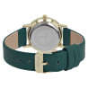 Montre bracelet cuir synthétique vert Femme Adrina cadran vert 32 mm