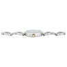 Montre Femme Just Watch Hyla bracelet métal bicolore fantaisie