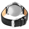 Montre Homme Just Watch bracelet cuir véritable cadran noir