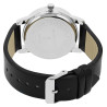 Montre Homme Excellanc bracelet cuir synthétique noir