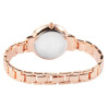 Montre Femme Excellanc bracelet métal doré rose cadran noir