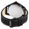 Montre bracelet cuir véritable noir damir Raptor Homme
