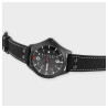 Montre bracelet cuir véritable noir damir Raptor Homme