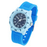 Montre bracelet silicone bleu Homme Q&Q
