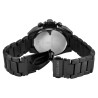 Montre bracelet métal noir Homme Excellanc cadran noir