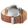 Montre Femme Excellanc bracelet cuir synthétique brun