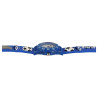 Montre Enfant QBos bracelet silicone bleu cadran blanc 28 mm