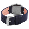 Montre Femme Raptor bracelet cuir véritable cadran bleu