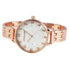 Montre Femme Excellanc bracelet métal cadran blanc 39 mm