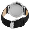 Montre bracelet cuir véritable noir brilliance Femme Raptor