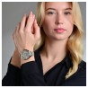 Montre Femme Raptor bracelet cuir véritable gris lieke