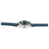 Montre Homme Alain Miller bracelet cuir synthétique bleu cadran bleu