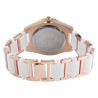 Montre Femme Akzent bracelet métal blanc cadran argenté
