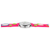 Montre Enfant Excellanc bracelet silicone rose motifs tennis