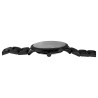 Montre Femme Just Watch bracelet acier inoxydable noir cadran noir 42 mm