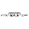 Montre Homme bracelet acier inoxydable argenté chronographe 44 mm Pierrini