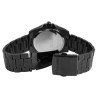 Montre bracelet métal noir Excellanc Femme cadran argenté 39 mm