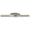 Montre Homme Akzent bracelet métal argenté cadran noir 42 mm