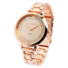 Montre Femme bracelet métal doré rose 40 mm Excellanc