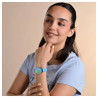 Montre Just Watch bracelet cuir véritable bleu Femme cadran bleu 34 mm Arielle