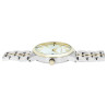 Montre bracelet acier inoxydable argenté finition bicolore Mixte Just Watch