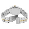 Montre bracelet acier inoxydable argenté finition bicolore Mixte Just Watch