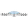 Montre Just Watch bracelet métal argenté dateur Homme