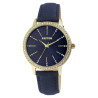 Montre Raptor bracelet cuir véritable brilliance Femme