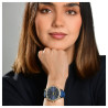 Montre Raptor bracelet cuir véritable brilliance Femme