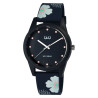 Montre Femme Q&Q bleu cadran bleu