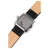 Montre Raptor Femme bracelet cuir véritable noir cadran vert
