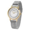 Montre bracelet acier inoxydable argenté maille milanaise Femme Raptor