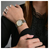 Montre bracelet acier inoxydable argenté maille milanaise Femme Raptor